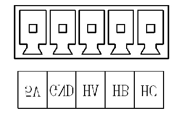 霍爾信號(hào)輸入端